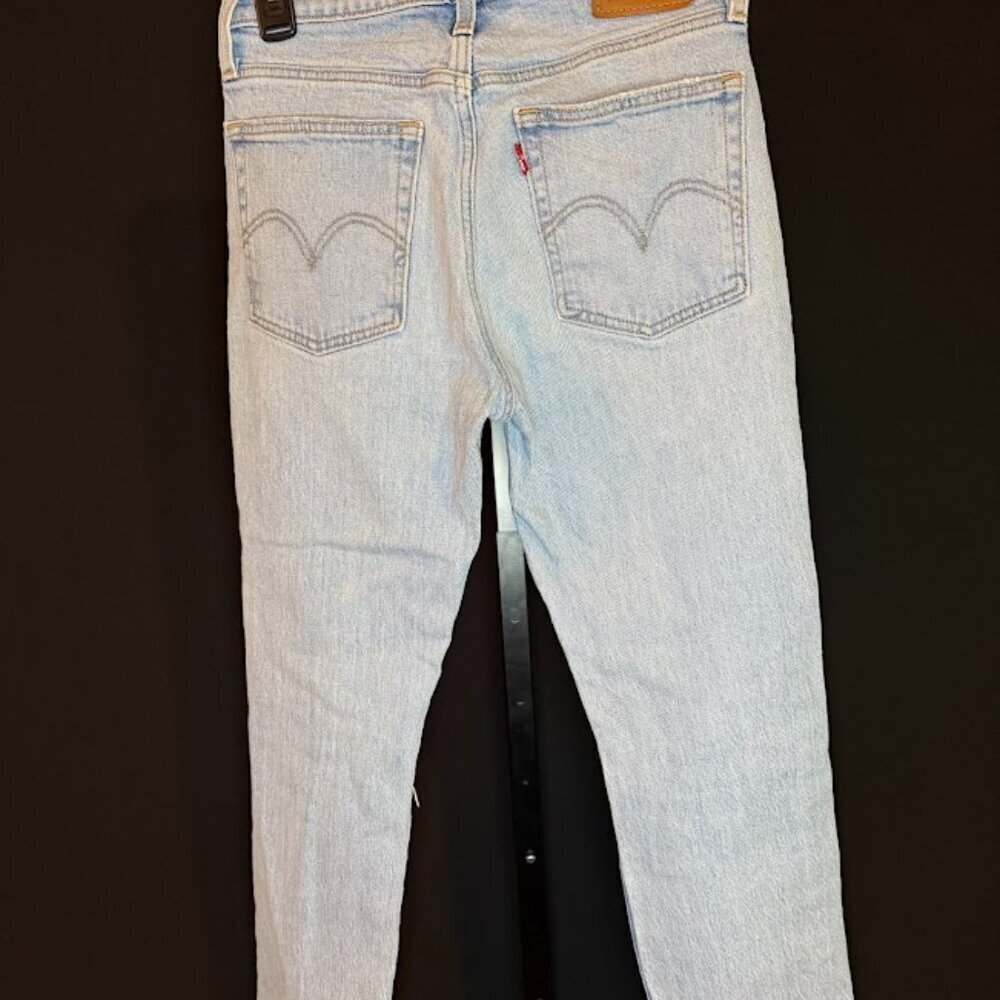 Levi's Premium Denim Wedgie Straight Light Wash Jeans